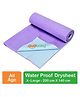 OYO BABY Extra Large Bed Protector Waterproof Sheet - Voilet