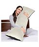 MY ARMOR Micro Fibre Full Body Pregnancy Pillow - Black & Cream