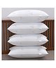 MY ARMOR Micro Fibre Pillows Pack of 4 - White & Grey