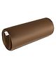 MY ARMOR Memory Foam Orthopedic Medium Size Bolster Pillow with Velvet Cover - Brown