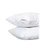 MYARMOR Cotton Terry Pillow Protectors Standard Size Set of 2 - White
