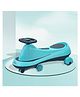 R for Rabbit Iya Iya Drift Swing Car for Kids, Twister Magic Ride on Panda Car with Scratch Free PU LED Wheel for 3+ Years Baby Boy & Girl, Weight Capacity Upto 125KG (Sky Blue)