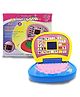 KiddyBuddy Educational Computer Battery Operated With Led Display & Music Effect (Color May Vary)