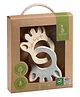 Sophie la girafe Sopure Silhouette ring - White and brown