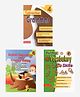 English WorkBook Combo for Class 4 Interactive Grammar Vocabulary Book & English Composition and Creative Writing Book Set of 3 Books With Answer Key - English