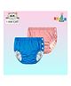 Chinmay Kids Reusable Swimwear Diaper Pants Set Of 2 - Pink & Purple