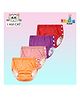 Chinmay Kids Reusable Swimwear Diaper Pants Set Of 4 - Pink Purple Orange & Red