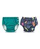 Chinmay Kids Swimming Pants Reusable Swimwear Diaper Pool Pants For Unisex (0-36 Months ) Green, Dark Blue