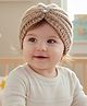 SYGA Toddler Baby Warm Knit Cap Baby Striped Woolen Hat- Brown