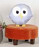 Sivya by home Bird Chirp Shape Cushion for kids - Blue