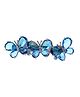 Yellow Chimes Barrette Hair Clips for Women Girls Hair Accessories for Women Blue Butterfly Crystal French Barrette Hair Clips for Girls