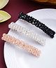 Yellow Chimes Hair Clips for Women Girls Barrette Hair Clips for Women Hair Accessories for Women Multicolor Hair Clips for Women 3 Pcs Crystal French Barrette Hair Clips for Women and Girls Gift