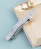 Yellow Chimes Crystal Stone Studded Hair Clip -White