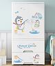 Polka Tots Convertible & Collapsible Wardrobe Storage Almirah Plastic Closet | Multipurpose Storage Organiser for Clothes, Toys, Books (Cute Penguin)