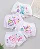 Bodycare Cotton Knit Shorts Pack of 4 - White (Print May Vary)