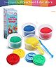 Intelliskills Premium 4-in-1 Dig-Dag Dough Clay Set | Multicoloured, Creative Designs & 8 Plastic Moulds for Sensory Skill Development |Reuasble Clay| Art & Craft Activity Kit to Encourage Creativity | Educator Approved