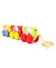 Funskool Giggles Stackin & Linkin Pull Along Caterpals Toy - Multicolour