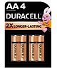 Duracell Chhota Power Alkaline AA Batteries 4 Pieces - 1.5 V