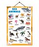 Sea Animals Educational Chart - English