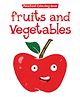 Preschool Coloring Book Fruits And Vegetables - English