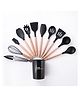 The Better Home Kitchen Utensils Set DSTBH001 1 Silicone with Wooden Handle - 12 Piece