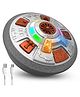 Mirana Air Football Mothership Type-C USB Rechargeable Hoverball Soccer Toy for Kids - Moonshine Silver