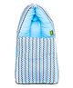 Baybee 3 in 1 Cotton Bed Cum Carry Bed Portable Sleeping Bag Infant Bassinet Nest for Co Sleeping Baby Bedding - Blue