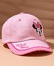 Babyhug Cotton Disney Minnie Mouse  Printed  Baseball Cap Pink Pro - Diameter 15cm