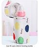 Babyhug Feeding Bottle Cover with Zip Polka Print Multicolour - Fits Upto 280 ml Bottle