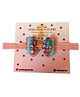 NYRA DESIGN STUDIO Glitter Embellished Butterfly Detailed Layered Bow Embellished Headband - Pink & Blue