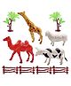 FunBlast Realistic Animal Figure Toy Set of 4 - Multicolour