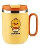 FunBlast Stainless Steel Insulated Vacuum Mug with Handle and Lid  400 ml