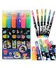 FunBlast Space themed Highlighter Chisel Pen Set of 6  Multicolor