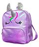 FunBlast Unicorn Themed Fancy Picnic Bag For Kids Purple - 11 Inches