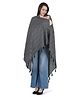 Mums Caress Printed Premium Cotton Nursing Stole - Black