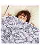 Divine Casa Microfiber Comforter Blanket For Toddler Upto 4 Years - Beige And Brown