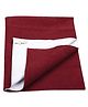 NeonateCare Microfiber Insta Dry Waterproof Baby Bed Protector Dry Sheet for Babies (Large -  Maroon)