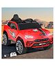 Babyhug Battery Operated Electrical Suv Ride On Jeep With Remote Control Music & Lights - Red