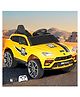 Babyhug Battery Operated Electrical Suv Ride On Jeep With Remote Control Music & Lights - Yellow