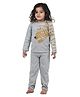 Funkrafts Full Sleeves Tiger Printed  Night Suit - Grey
