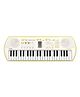 Casio Casiotone Mini SA 80 Keyboard for Kids 44 Mini Size Keys - White