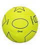 Actonn Soft Football Text Print - Yellow