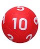 Actonn Soft Football Number Print - Red