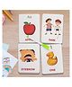 Baybee Flash Cards Set with Alphabets Colors Shapes Numbers Week Days Size & Body Parts - 108 Flash Cards