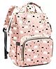 Chinmay Kids Large Capacity Mother Bag Diaper Backpack with Insulated Bottle Storage - Peach