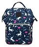 Chinmay Kids Large Capacity  Diaper Backpack with Insulated Bottle Storage - Blue