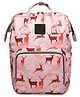 Chinmay Kids Large Capacity Mother Bag Diaper Backpack with Insulated Bottle Storage Diaper Bag - Pink