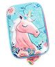 Vinmot Cute 3D Premium Stylish Multipurpose Large Unicorn Pouch - Blue