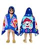 Sassoon Paw Patrol Terry Cotton Bath Pool Beach Hooded Towel Wrap for Kids - Yellow