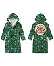Sassoon Paw Patrol Printed Cotton Bathrobe - Blue